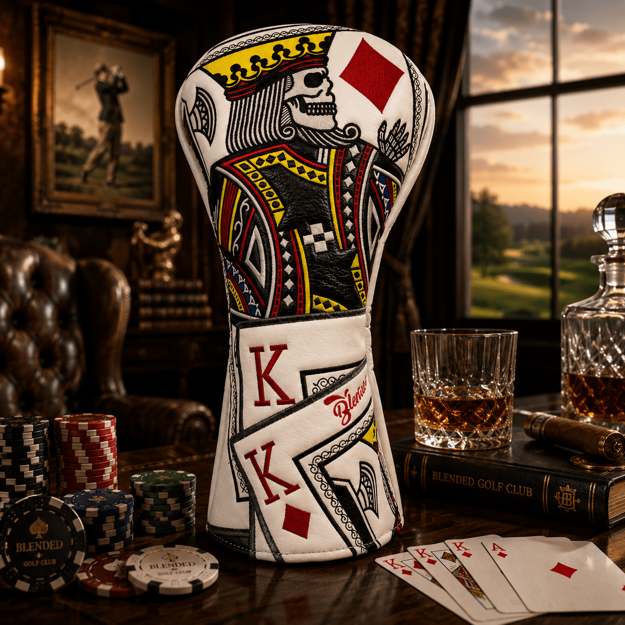 LUCKY KING HEADCOVERS - Funky HeadcoversLUCKY KING HEADCOVERSHeadcoverFunky HeadcoversFunky HeadcoversLUCKY KING HEADCOVERS