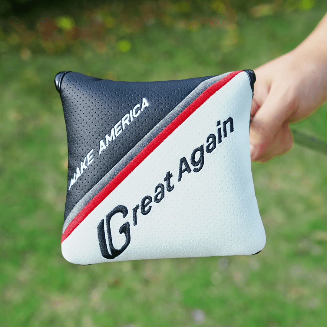 WHITE & BLACK SQUARE PUTTER HEAD COVER - Funky HeadcoversWHITE & BLACK SQUARE PUTTER HEAD COVERFunky HeadcoversFunky HeadcoversB6011347WHITE & BLACK SQUARE PUTTER HEAD COVER