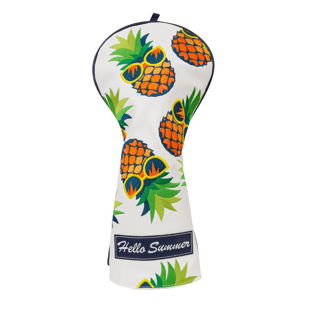 WHITE EYEGLASS & PINEAPPLE DRIVER HEAD COVER - Funky HeadcoversWHITE EYEGLASS & PINEAPPLE DRIVER HEAD COVERFunky HeadcoversFunky Headcovers6011460WHITE EYEGLASS & PINEAPPLE DRIVER HEAD COVER