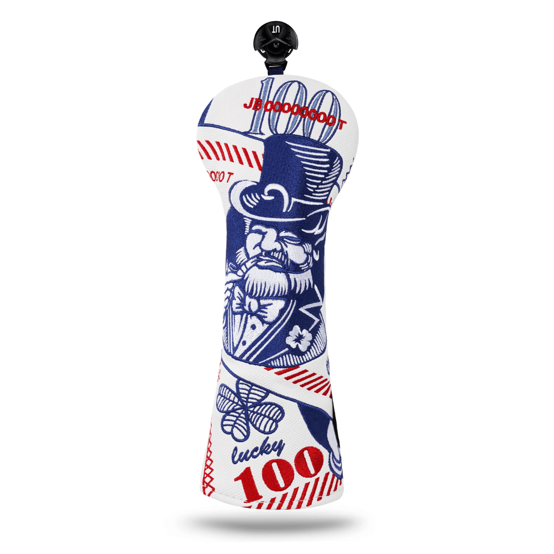 WHITE LUCKY COIN GOLF HEADCOVER SET - Funky HeadcoversWHITE LUCKY COIN GOLF HEADCOVER SETFunky HeadcoversFunky Headcovers6010643FAIRWAYWHITE LUCKY COIN GOLF HEADCOVER SET