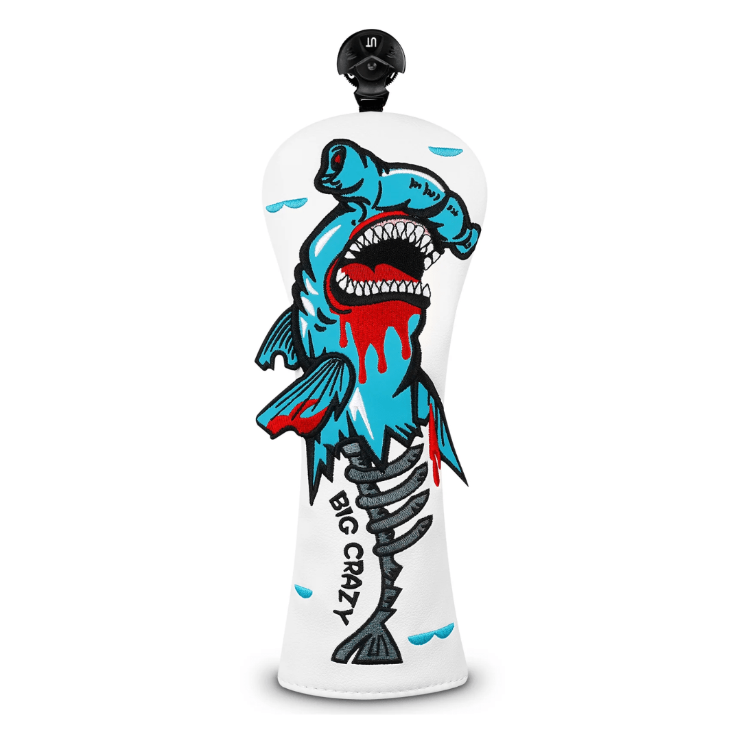 WHITE PU MONSTER FISH DRIVER HEAD COVER SET - Funky HeadcoversWHITE PU MONSTER FISH DRIVER HEAD COVER SETFunky HeadcoversFunky Headcovers6010487DRIVERWHITE PU MONSTER FISH DRIVER HEAD COVER SET
