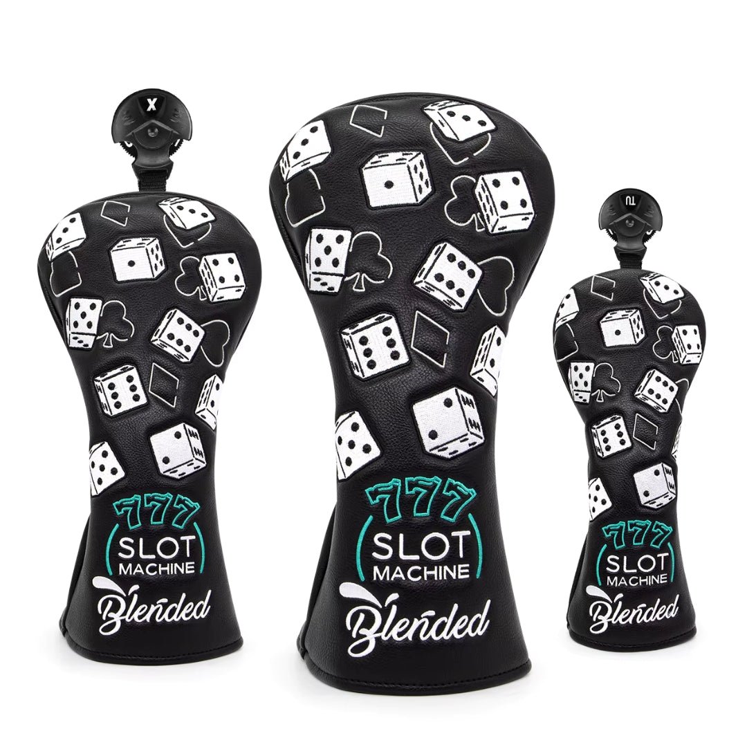 777 LUCKY DICE HEADCOVERS - Funky Headcovers777 LUCKY DICE HEADCOVERSHeadcoverFunky HeadcoversFunky Headcovers777 LUCKY DICE HEADCOVERS