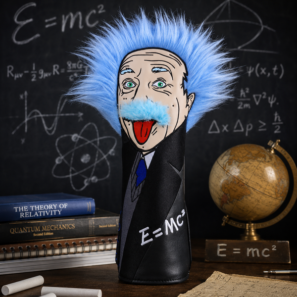 BLACK EINSTEIN DRIVER HEAD COVER