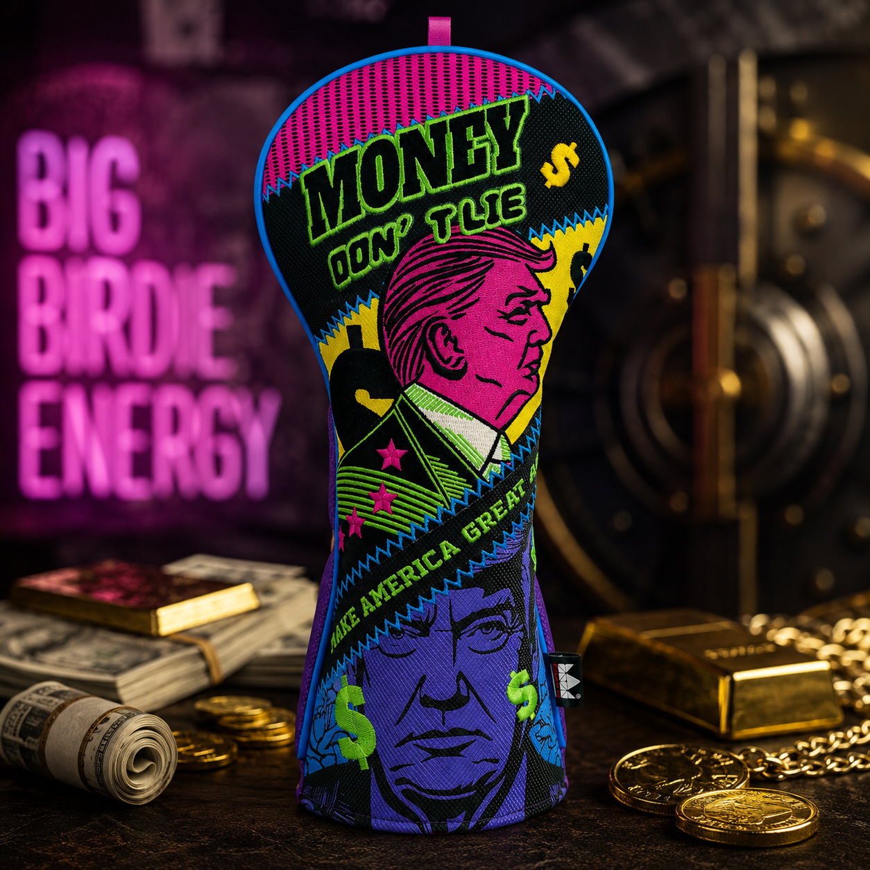 MONEY DON'T LIE DRIVER HEADCOVER