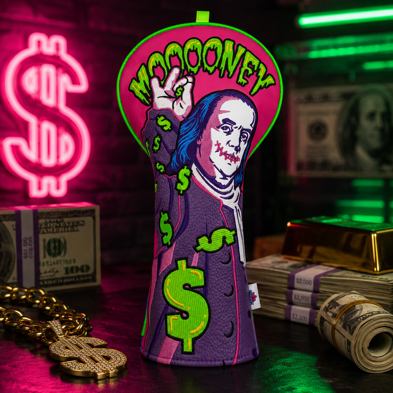 FRANKLIN MONEY DRIVER HEADCOVER