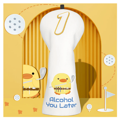 ALCOHOL YOU LATER GOLF HEAD COVERS SET (DRIVER+FARIWAY+HYBRID) - Funky HeadcoversALCOHOL YOU LATER GOLF HEAD COVERS SET (DRIVER+FARIWAY+HYBRID)Funky HeadcoversFunky Headcovers6008705DRIVERALCOHOL YOU LATER GOLF HEAD COVERS SET (DRIVER+FARIWAY+HYBRID)