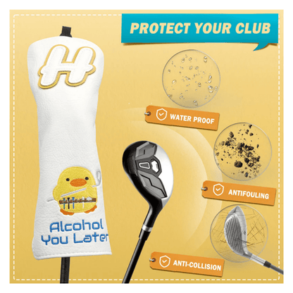 ALCOHOL YOU LATER GOLF HEAD COVERS SET (DRIVER+FARIWAY+HYBRID) - Funky HeadcoversALCOHOL YOU LATER GOLF HEAD COVERS SET (DRIVER+FARIWAY+HYBRID)Funky HeadcoversFunky Headcovers6008705DRIVERALCOHOL YOU LATER GOLF HEAD COVERS SET (DRIVER+FARIWAY+HYBRID)