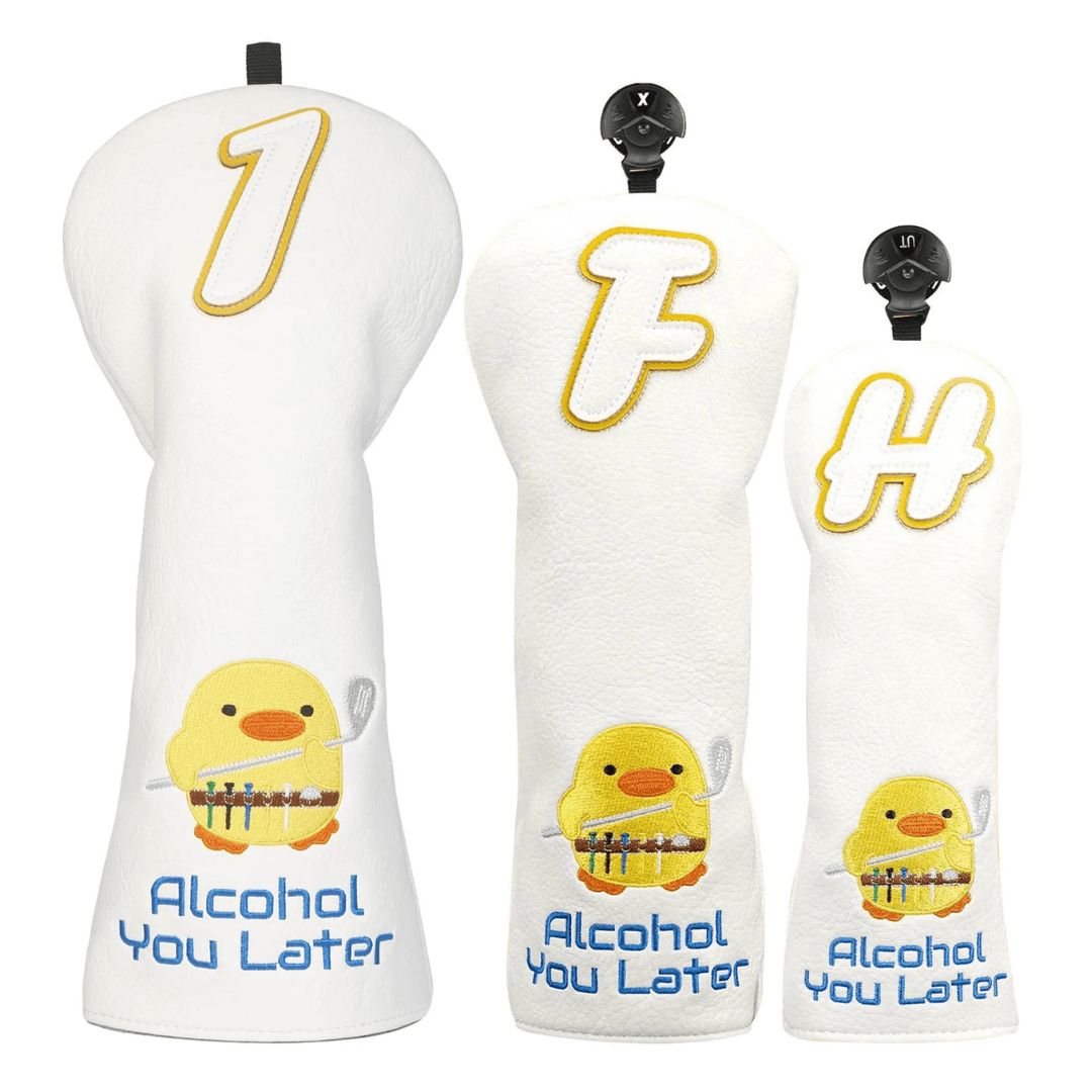 ALCOHOL YOU LATER GOLF HEAD COVERS SET (DRIVER+FARIWAY+HYBRID) - Funky HeadcoversALCOHOL YOU LATER GOLF HEAD COVERS SET (DRIVER+FARIWAY+HYBRID)Funky HeadcoversFunky Headcovers6008705DRIVERALCOHOL YOU LATER GOLF HEAD COVERS SET (DRIVER+FARIWAY+HYBRID)