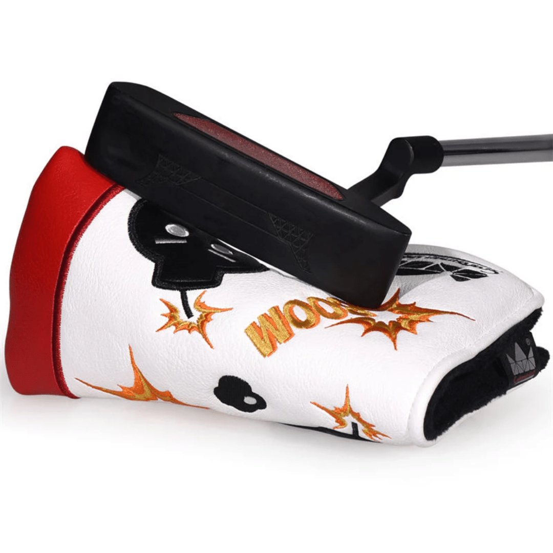 ANGRY BOMBS GOLF PUTTER BLADE HEAD COVER - Funky HeadcoversANGRY BOMBS GOLF PUTTER BLADE HEAD COVERFunky HeadcoversFunky HeadcoversB6008411ANGRY BOMBS GOLF PUTTER BLADE HEAD COVER