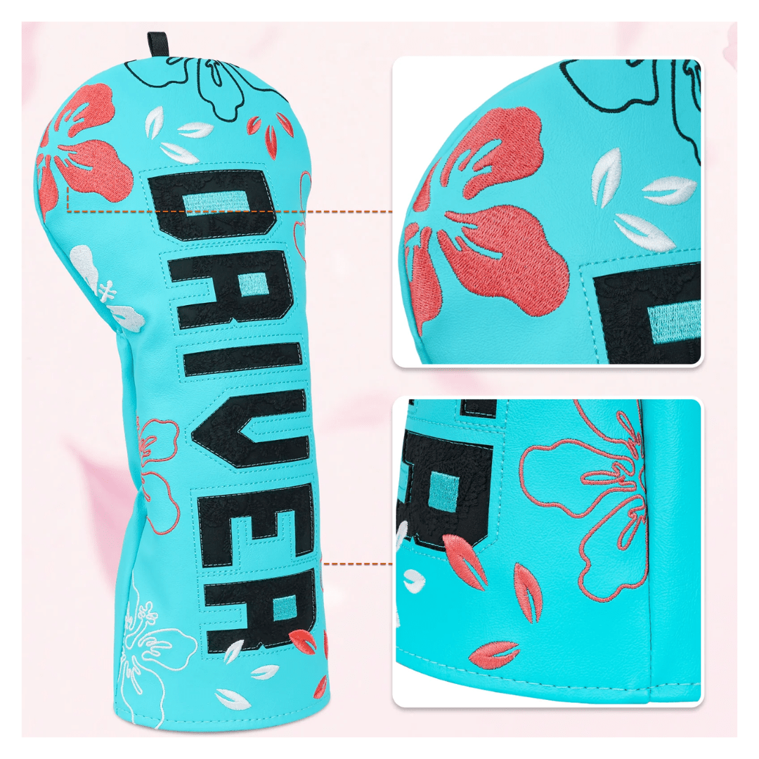 AZALEA DRIVER GOLF HEAD COVER - Funky HeadcoversAZALEA DRIVER GOLF HEAD COVERFunky HeadcoversFunky Headcovers6013322AZALEA DRIVER GOLF HEAD COVER