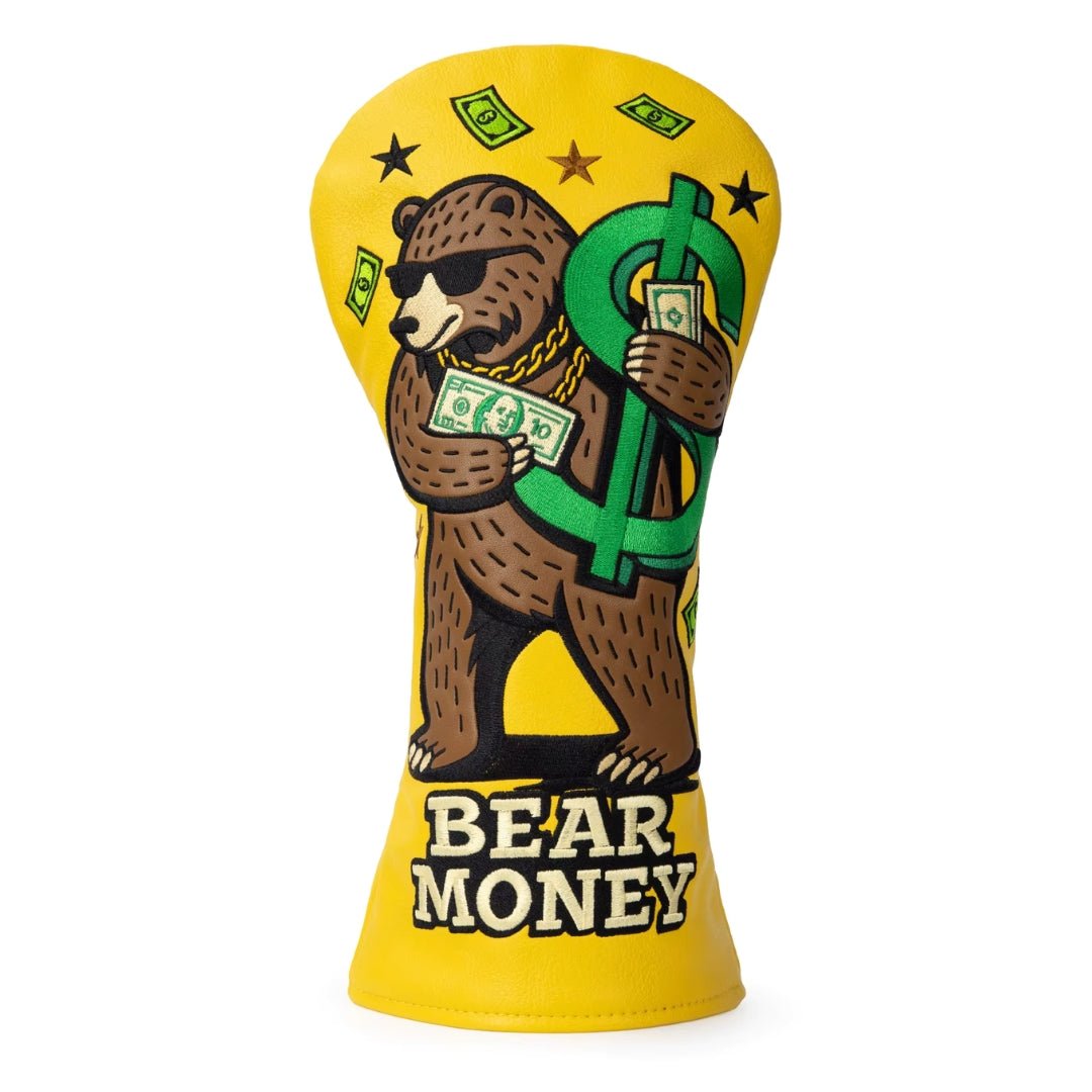 BEAR MONEY HEADCOVERS - Funky HeadcoversBEAR MONEY HEADCOVERSHeadcoverFunky HeadcoversFunky HeadcoversBEAR MONEY HEADCOVERS