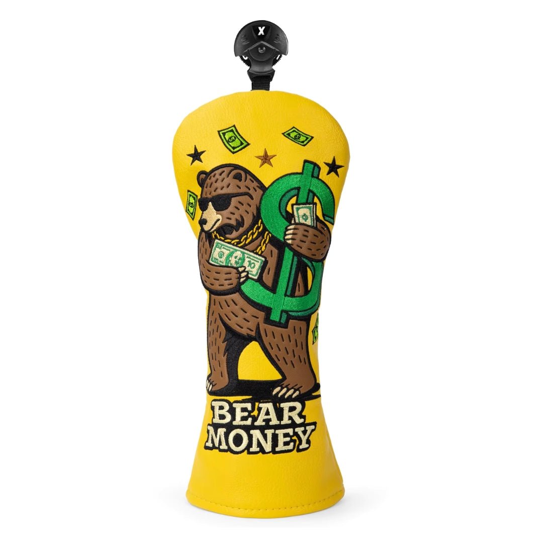 BEAR MONEY HEADCOVERS - Funky HeadcoversBEAR MONEY HEADCOVERSHeadcoverFunky HeadcoversFunky HeadcoversBEAR MONEY HEADCOVERS