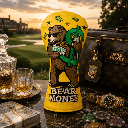 BEAR MONEY HEADCOVERS - Funky HeadcoversBEAR MONEY HEADCOVERSHeadcoverFunky HeadcoversFunky HeadcoversBEAR MONEY HEADCOVERS