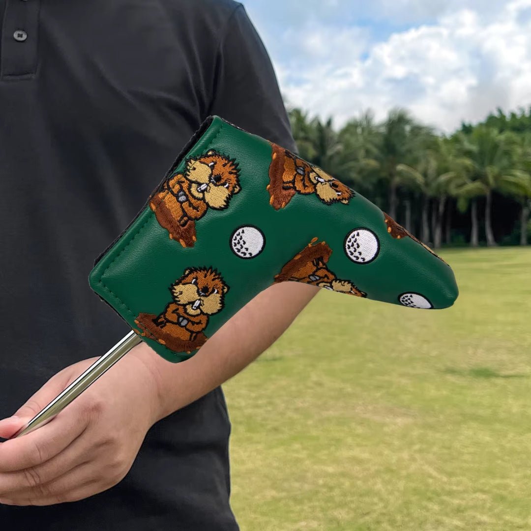 BEAVER GREEN HEADCOVERS - Funky HeadcoversBEAVER GREEN HEADCOVERSHeadcoverFunky HeadcoversFunky HeadcoversBEAVER GREEN HEADCOVERS