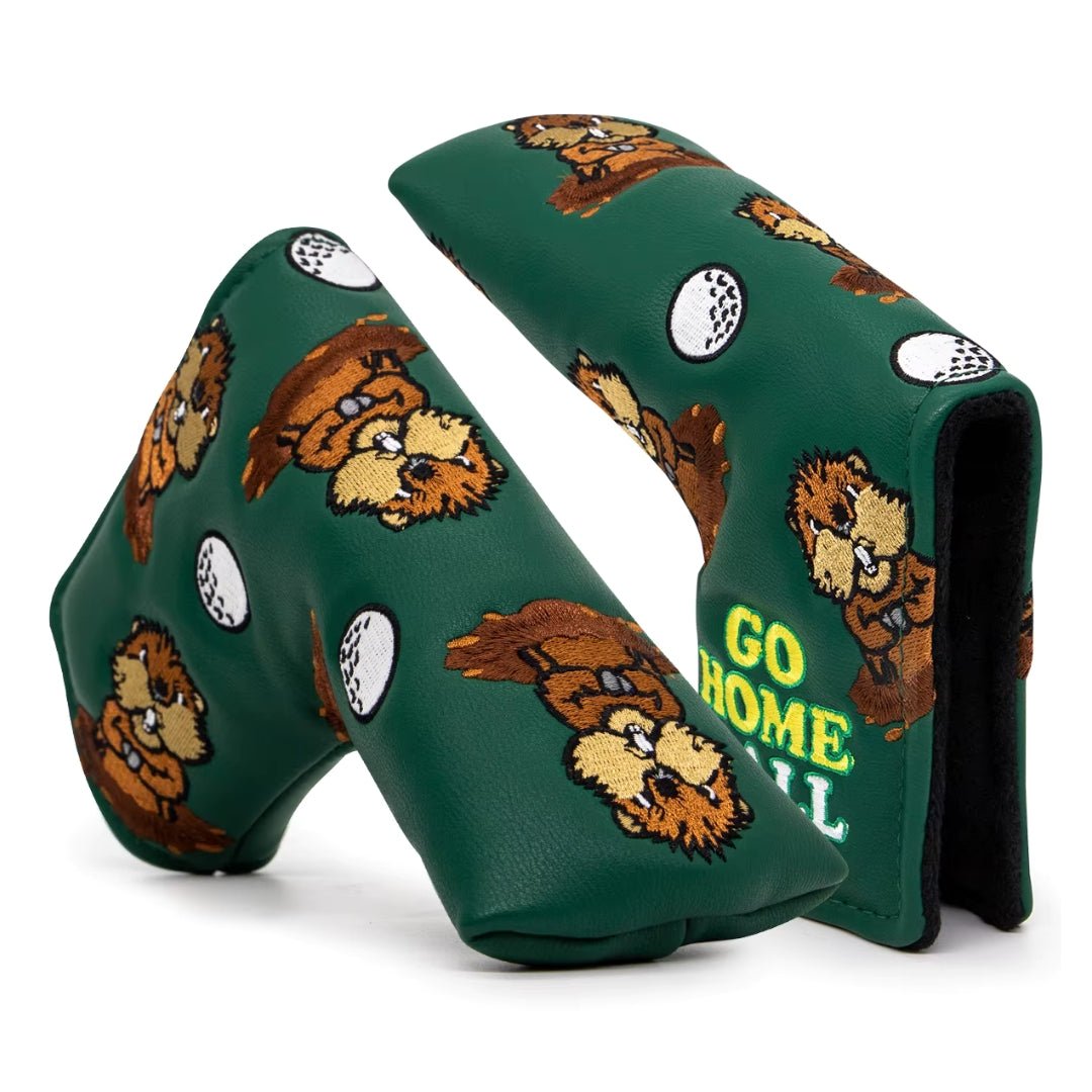 BEAVER GREEN HEADCOVERS - Funky HeadcoversBEAVER GREEN HEADCOVERSHeadcoverFunky HeadcoversFunky HeadcoversBEAVER GREEN HEADCOVERS