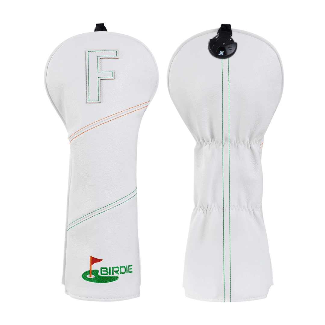BIRDIE WHITE GOLF HEAD COVER SET - Funky HeadcoversBIRDIE WHITE GOLF HEAD COVER SETFunky HeadcoversFunky Headcovers6010521DRIVERBIRDIE WHITE GOLF HEAD COVER SET