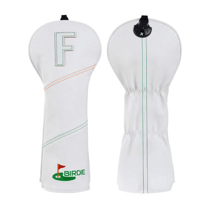 BIRDIE WHITE GOLF HEAD COVER SET - Funky HeadcoversBIRDIE WHITE GOLF HEAD COVER SETFunky HeadcoversFunky Headcovers6010521DRIVERBIRDIE WHITE GOLF HEAD COVER SET