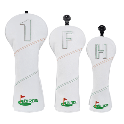 BIRDIE WHITE GOLF HEAD COVER SET - Funky HeadcoversBIRDIE WHITE GOLF HEAD COVER SETFunky HeadcoversFunky Headcovers6010521DRIVERBIRDIE WHITE GOLF HEAD COVER SET