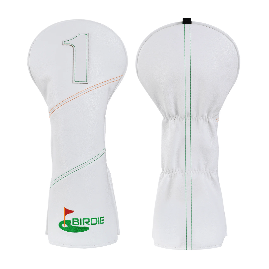 BIRDIE WHITE GOLF HEAD COVER SET - Funky HeadcoversBIRDIE WHITE GOLF HEAD COVER SETFunky HeadcoversFunky Headcovers6010521DRIVERBIRDIE WHITE GOLF HEAD COVER SET