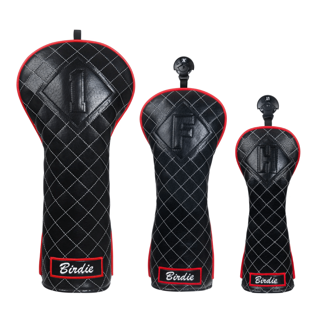 BLACK BIRDIE GOLF HEAD COVER SET - Funky HeadcoversBLACK BIRDIE GOLF HEAD COVER SETFunky HeadcoversFunky Headcovers6010586BLACK BIRDIE GOLF HEAD COVER SET