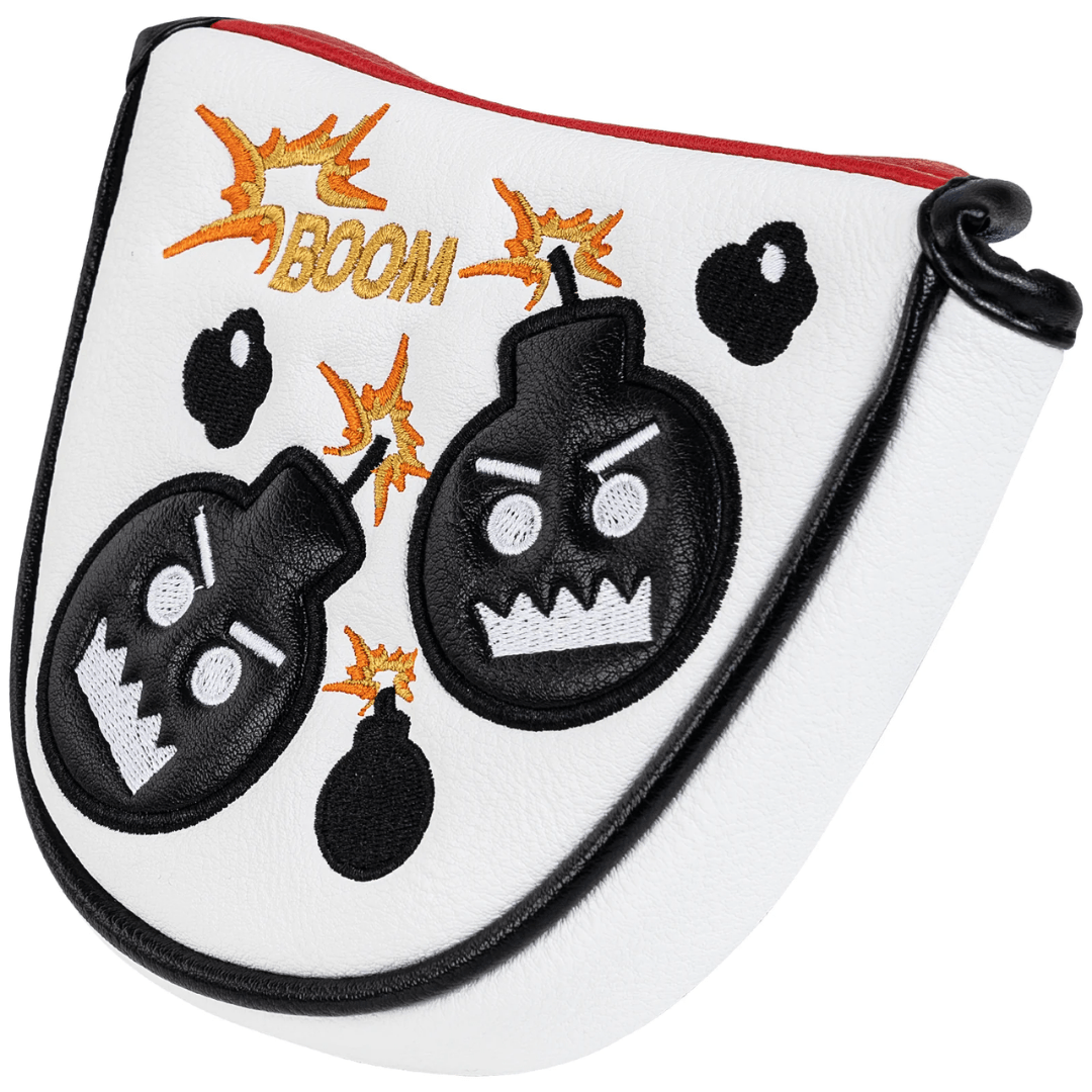 BLACK BOMB MALLET PUTTER HEAD COVER - Funky HeadcoversBLACK BOMB MALLET PUTTER HEAD COVERfunky-headcovers-store-build-klvj8Funky HeadcoversB6010251BLACK BOMB MALLET PUTTER HEAD COVER