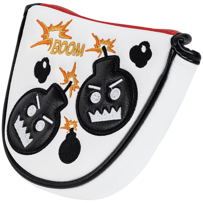 BLACK BOMB MALLET PUTTER HEAD COVER - Funky HeadcoversBLACK BOMB MALLET PUTTER HEAD COVERfunky-headcovers-store-build-klvj8Funky HeadcoversB6010251BLACK BOMB MALLET PUTTER HEAD COVER