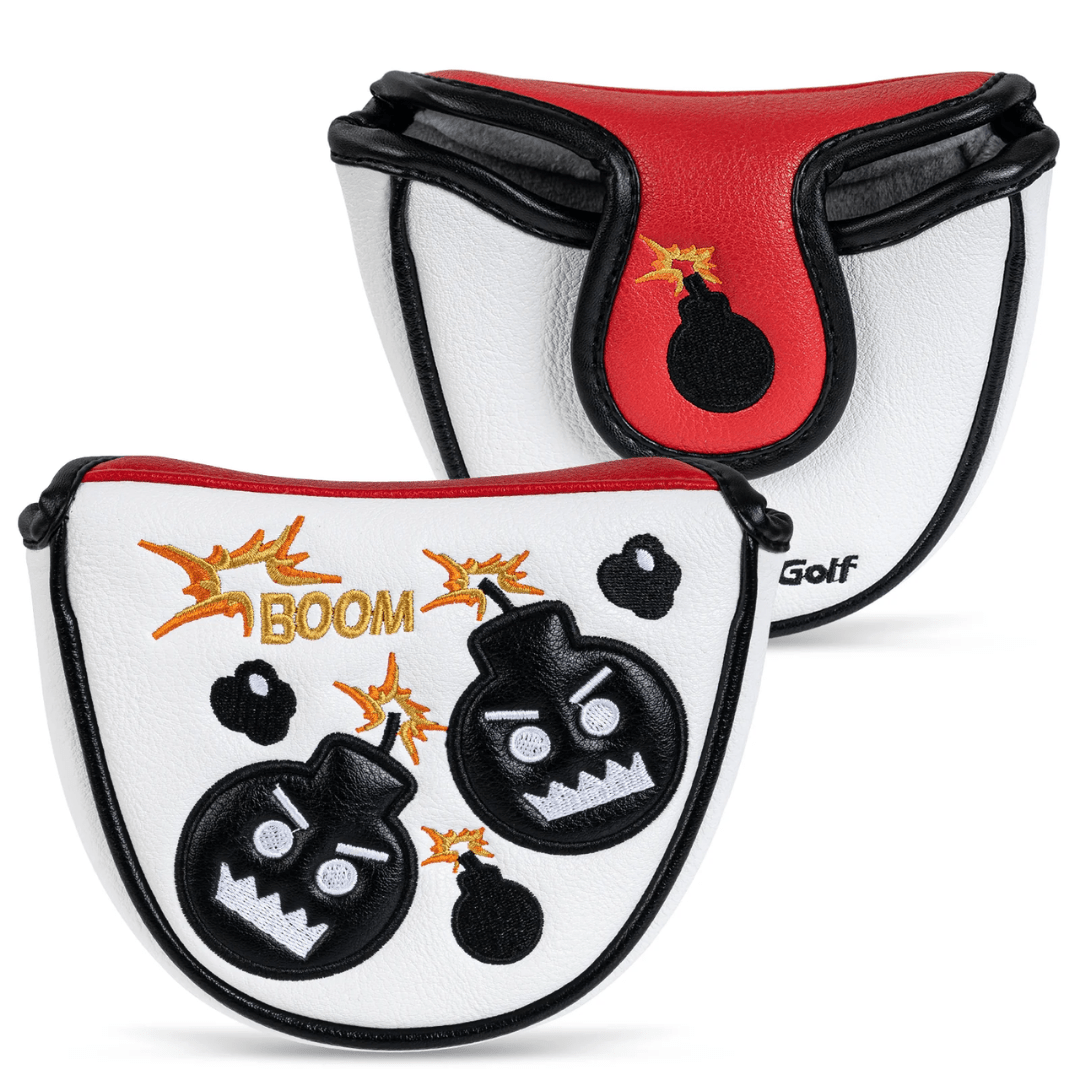 BLACK BOMB MALLET PUTTER HEAD COVER - Funky HeadcoversBLACK BOMB MALLET PUTTER HEAD COVERfunky-headcovers-store-build-klvj8Funky HeadcoversB6010251BLACK BOMB MALLET PUTTER HEAD COVER