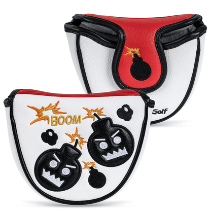 BLACK BOMB MALLET PUTTER HEAD COVER - Funky HeadcoversBLACK BOMB MALLET PUTTER HEAD COVERfunky-headcovers-store-build-klvj8Funky HeadcoversB6010251BLACK BOMB MALLET PUTTER HEAD COVER