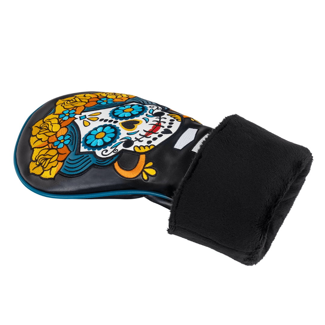 BLACK DAY OF THE DEAD EMBROIDERED WOODEN HEAD COVER - Funky HeadcoversBLACK DAY OF THE DEAD EMBROIDERED WOODEN HEAD COVERFunky HeadcoversFunky Headcovers6010542BLACK DAY OF THE DEAD EMBROIDERED WOODEN HEAD COVER
