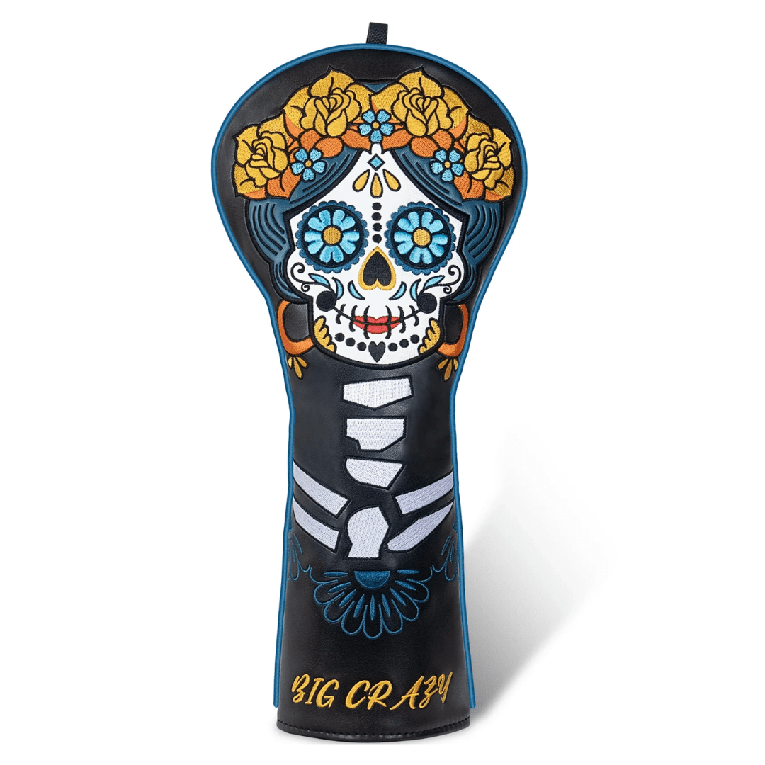 BLACK DAY OF THE DEAD EMBROIDERED WOODEN HEAD COVER - Funky HeadcoversBLACK DAY OF THE DEAD EMBROIDERED WOODEN HEAD COVERFunky HeadcoversFunky Headcovers6010542BLACK DAY OF THE DEAD EMBROIDERED WOODEN HEAD COVER