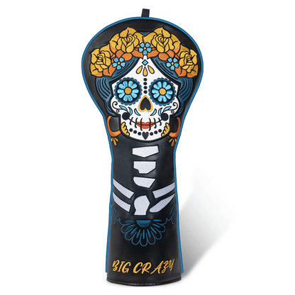 BLACK DAY OF THE DEAD EMBROIDERED WOODEN HEAD COVER - Funky HeadcoversBLACK DAY OF THE DEAD EMBROIDERED WOODEN HEAD COVERFunky HeadcoversFunky Headcovers6010542BLACK DAY OF THE DEAD EMBROIDERED WOODEN HEAD COVER