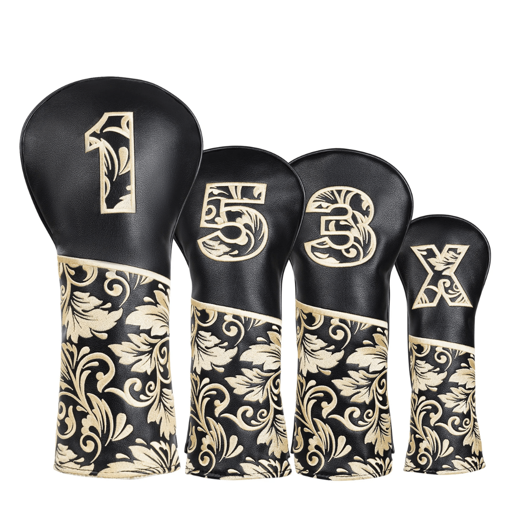 BLACK FIGURE WOOD HEAD COVER SET - Funky HeadcoversBLACK FIGURE WOOD HEAD COVER SETFunky HeadcoversFunky Headcovers6010135DRIVERBLACK FIGURE WOOD HEAD COVER SET