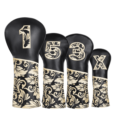BLACK FIGURE WOOD HEAD COVER SET - Funky HeadcoversBLACK FIGURE WOOD HEAD COVER SETFunky HeadcoversFunky Headcovers6010135DRIVERBLACK FIGURE WOOD HEAD COVER SET