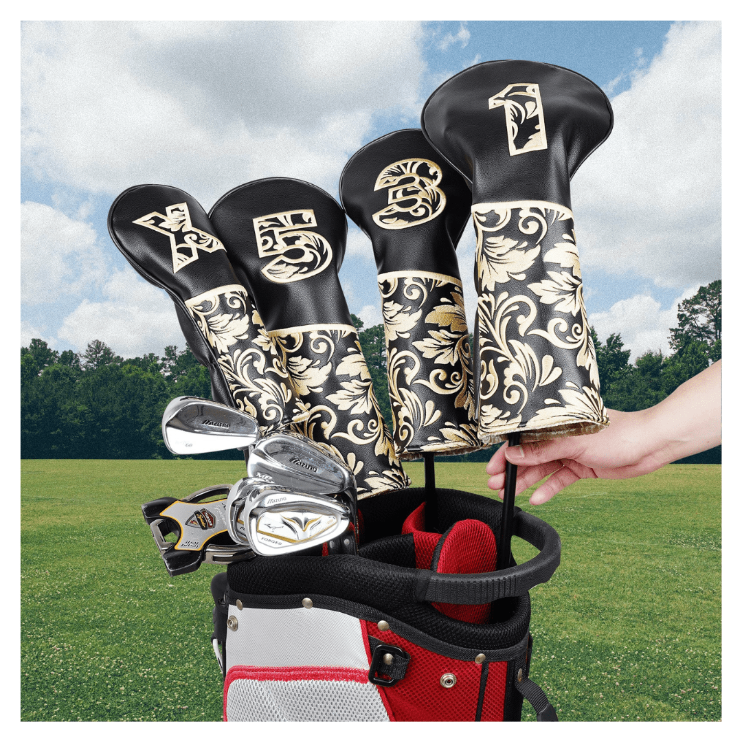 BLACK FIGURE WOOD HEAD COVER SET - Funky HeadcoversBLACK FIGURE WOOD HEAD COVER SETFunky HeadcoversFunky Headcovers6010135DRIVERBLACK FIGURE WOOD HEAD COVER SET