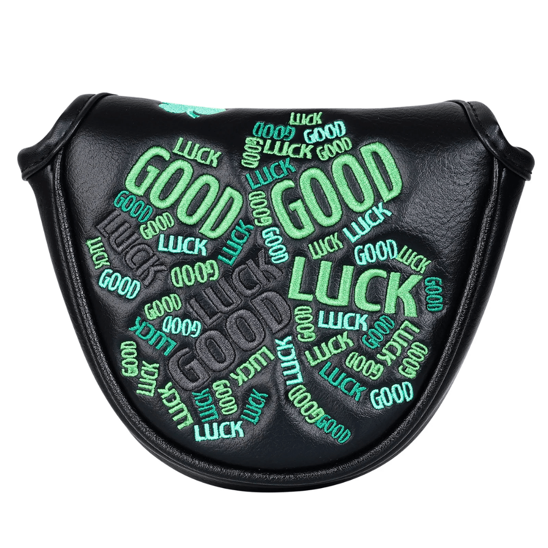 BLACK GREEN LUCK LEAF MALLET PUTTER HEAD COVER - Funky HeadcoversBLACK GREEN LUCK LEAF MALLET PUTTER HEAD COVERfunky-headcovers-store-build-klvj8Funky HeadcoversB6010341BLACK GREEN LUCK LEAF MALLET PUTTER HEAD COVER