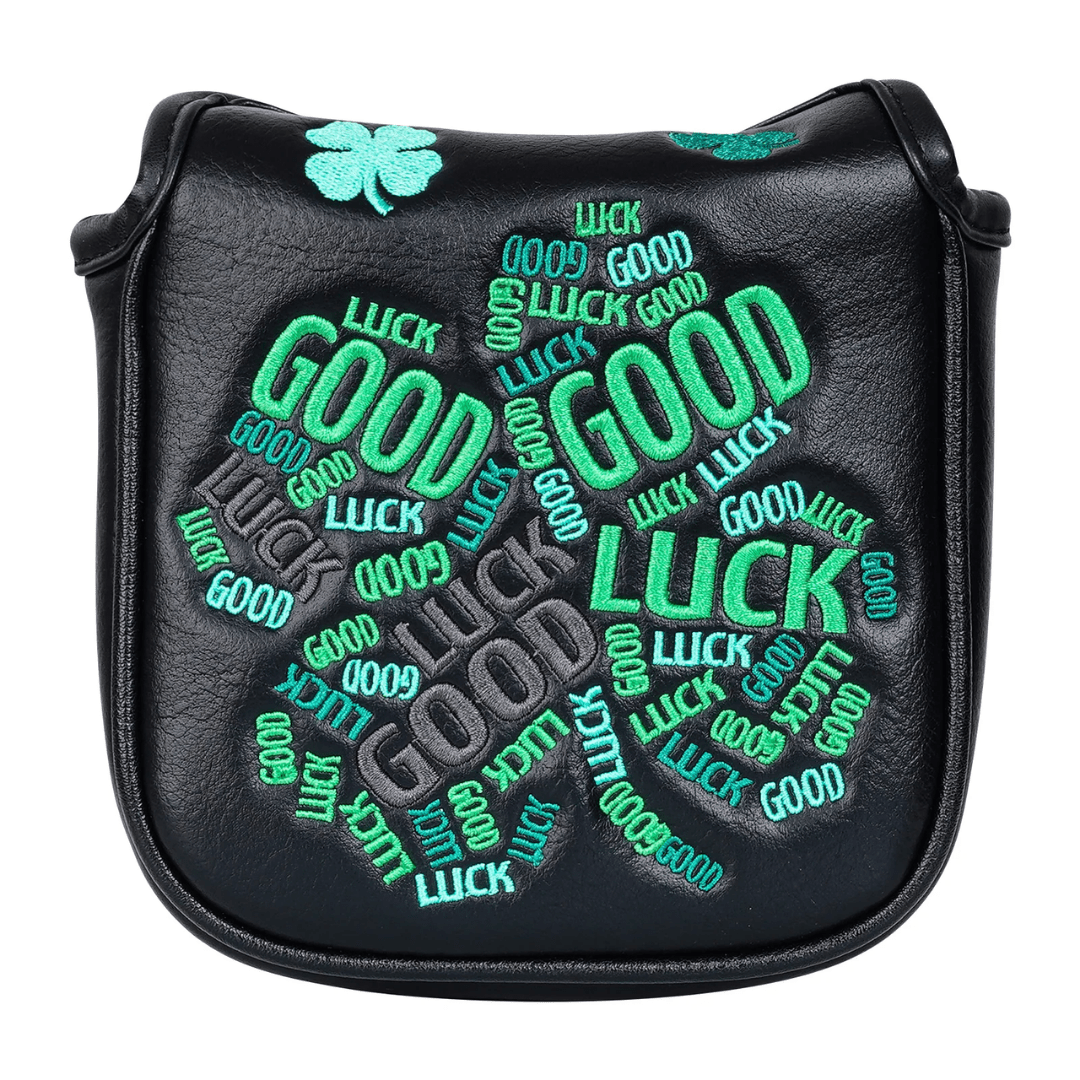 BLACK GREEN LUCK LEAF MALLET PUTTER HEAD COVER - Funky HeadcoversBLACK GREEN LUCK LEAF MALLET PUTTER HEAD COVERfunky-headcovers-store-build-klvj8Funky HeadcoversB6010341BLACK GREEN LUCK LEAF MALLET PUTTER HEAD COVER