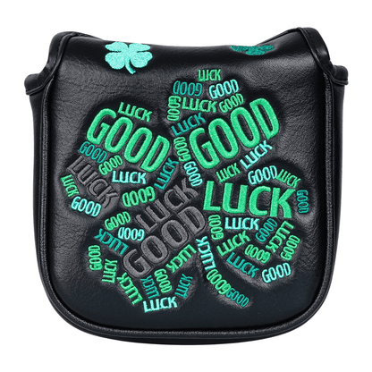 BLACK GREEN LUCK LEAF MALLET PUTTER HEAD COVER - Funky HeadcoversBLACK GREEN LUCK LEAF MALLET PUTTER HEAD COVERfunky-headcovers-store-build-klvj8Funky HeadcoversB6010341BLACK GREEN LUCK LEAF MALLET PUTTER HEAD COVER