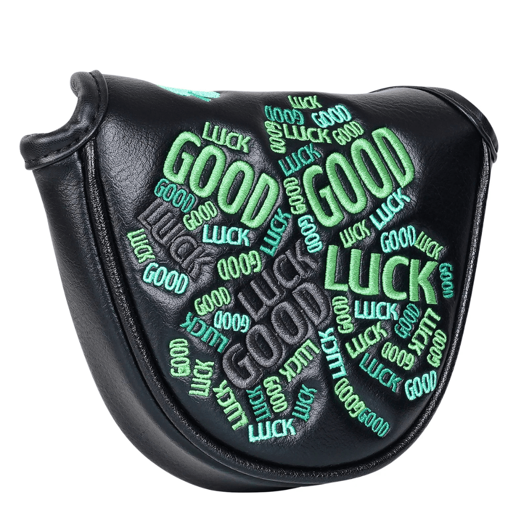 BLACK GREEN LUCK LEAF MALLET PUTTER HEAD COVER - Funky HeadcoversBLACK GREEN LUCK LEAF MALLET PUTTER HEAD COVERfunky-headcovers-store-build-klvj8Funky HeadcoversB6010341BLACK GREEN LUCK LEAF MALLET PUTTER HEAD COVER