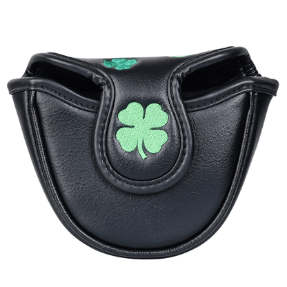 BLACK GREEN LUCK LEAF MALLET PUTTER HEAD COVER - Funky HeadcoversBLACK GREEN LUCK LEAF MALLET PUTTER HEAD COVERfunky-headcovers-store-build-klvj8Funky HeadcoversB6010341BLACK GREEN LUCK LEAF MALLET PUTTER HEAD COVER