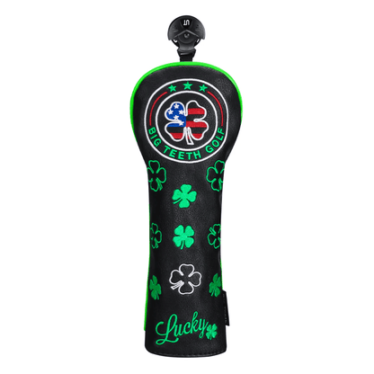 BLACK LEATHER FOUR-LEAF CLOVER GOLF HEADCOVER SET - Funky HeadcoversBLACK LEATHER FOUR-LEAF CLOVER GOLF HEADCOVER SETFunky HeadcoversFunky Headcovers6006289DRIVERBLACK LEATHER FOUR-LEAF CLOVER GOLF HEADCOVER SET