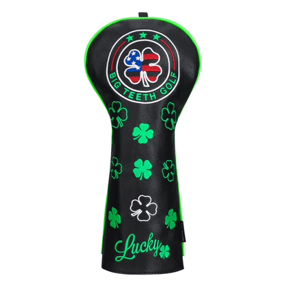 BLACK LEATHER FOUR-LEAF CLOVER GOLF HEADCOVER SET - Funky HeadcoversBLACK LEATHER FOUR-LEAF CLOVER GOLF HEADCOVER SETFunky HeadcoversFunky Headcovers6006289DRIVERBLACK LEATHER FOUR-LEAF CLOVER GOLF HEADCOVER SET