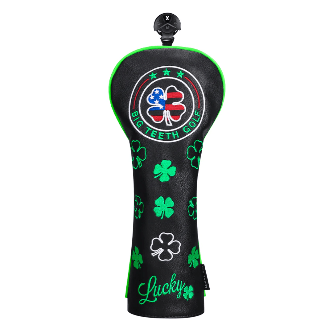 BLACK LEATHER FOUR-LEAF CLOVER GOLF HEADCOVER SET - Funky HeadcoversBLACK LEATHER FOUR-LEAF CLOVER GOLF HEADCOVER SETFunky HeadcoversFunky Headcovers6006289DRIVERBLACK LEATHER FOUR-LEAF CLOVER GOLF HEADCOVER SET