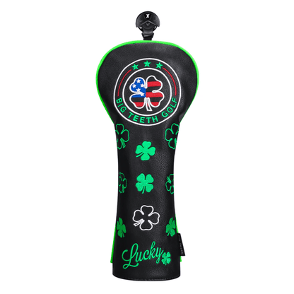 BLACK LEATHER FOUR-LEAF CLOVER GOLF HEADCOVER SET - Funky HeadcoversBLACK LEATHER FOUR-LEAF CLOVER GOLF HEADCOVER SETFunky HeadcoversFunky Headcovers6006289DRIVERBLACK LEATHER FOUR-LEAF CLOVER GOLF HEADCOVER SET