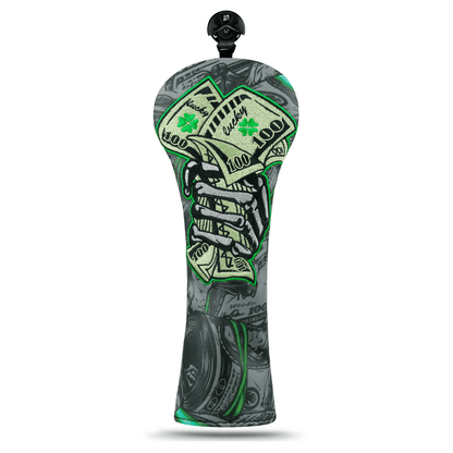 BLACK LUCKY COIN DRIVER HEAD COVER SET - Funky HeadcoversBLACK LUCKY COIN DRIVER HEAD COVER SETFunky HeadcoversFunky Headcovers6010830DRIVERBLACK LUCKY COIN DRIVER HEAD COVER SET