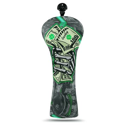 BLACK LUCKY COIN DRIVER HEAD COVER SET - Funky HeadcoversBLACK LUCKY COIN DRIVER HEAD COVER SETFunky HeadcoversFunky Headcovers6010830DRIVERBLACK LUCKY COIN DRIVER HEAD COVER SET
