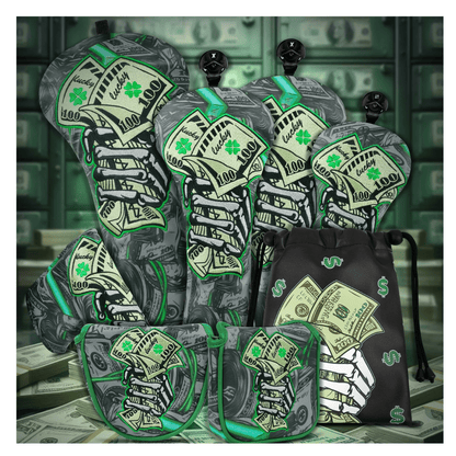 BLACK LUCKY COIN DRIVER HEAD COVER SET - Funky HeadcoversBLACK LUCKY COIN DRIVER HEAD COVER SETFunky HeadcoversFunky Headcovers6010830DRIVERBLACK LUCKY COIN DRIVER HEAD COVER SET