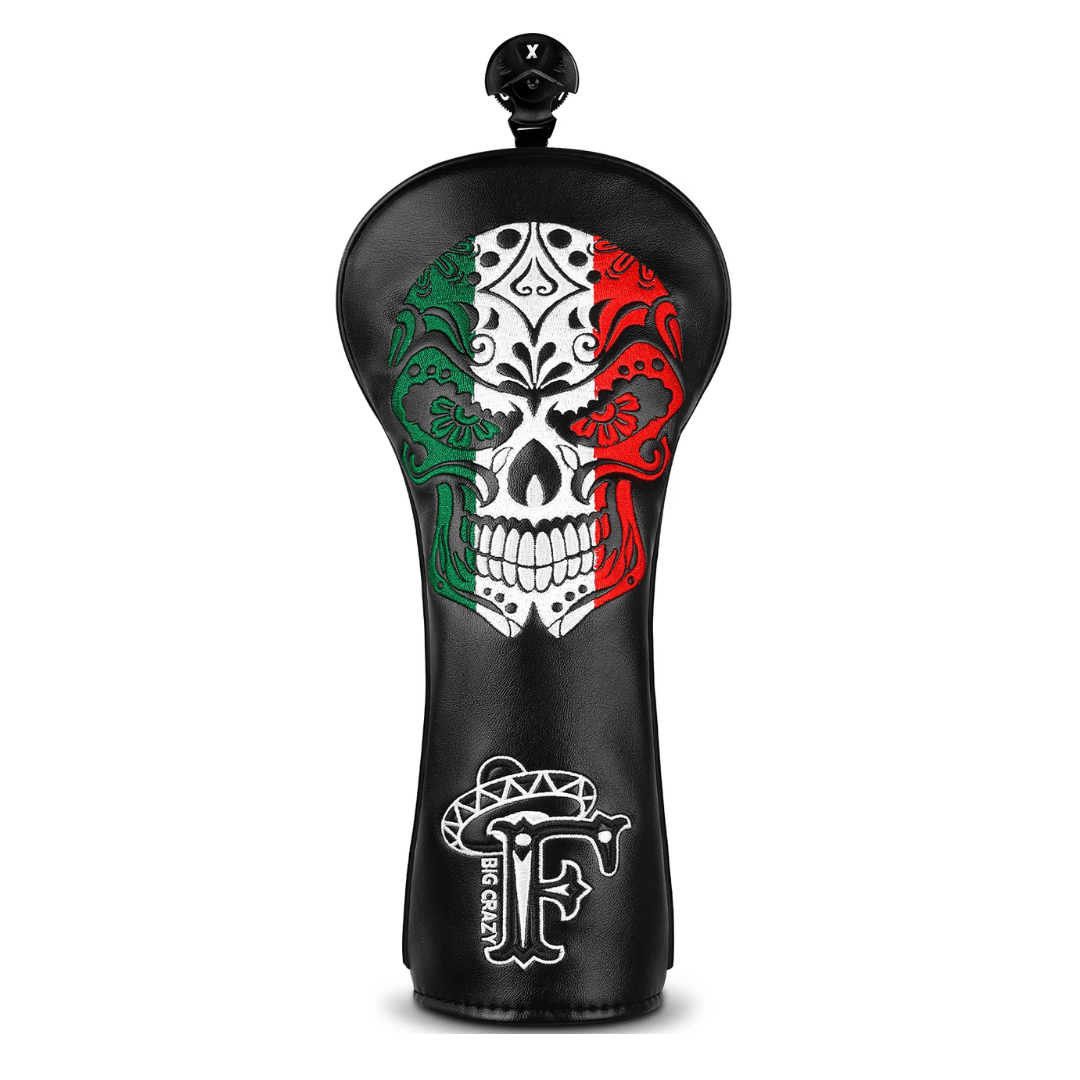 BLACK MEXICAN DAY OF THE DEAD GOLF HEAD COVER SET - Funky HeadcoversBLACK MEXICAN DAY OF THE DEAD GOLF HEAD COVER SETFunky HeadcoversFunky Headcovers6010541DRIVERBLACK MEXICAN DAY OF THE DEAD GOLF HEAD COVER SET
