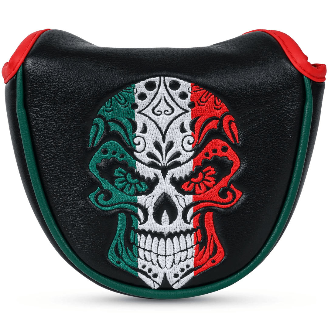 BLACK MEXICAN DAY OF THE DEAD PUTTER GOLF HEAD COVER - Funky HeadcoversBLACK MEXICAN DAY OF THE DEAD PUTTER GOLF HEAD COVERFunky HeadcoversFunky HeadcoversB6011225BLACK MEXICAN DAY OF THE DEAD PUTTER GOLF HEAD COVER