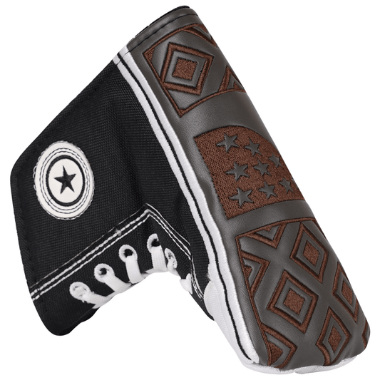 BLACK OXFORD CLOTH SHOES BLADE PUTTER HEAD COVER - Funky HeadcoversBLACK OXFORD CLOTH SHOES BLADE PUTTER HEAD COVERfunky-headcovers-store-build-klvj8Funky HeadcoversB8300209BLACK OXFORD CLOTH SHOES BLADE PUTTER HEAD COVER