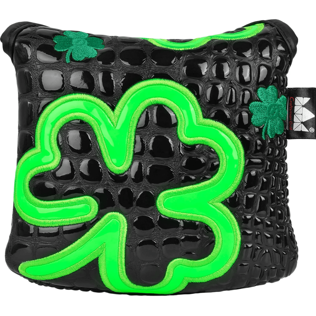 BLACK PU CROCODILE GREEN LEAF MALLET PUTTER HEAD COVER - Funky HeadcoversBLACK PU CROCODILE GREEN LEAF MALLET PUTTER HEAD COVERfunky-headcovers-store-build-klvj8Funky HeadcoversB6013085BLACK PU CROCODILE GREEN LEAF MALLET PUTTER HEAD COVER